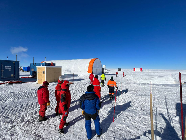 Success in the Antarctic