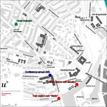 Map of Conference Locations