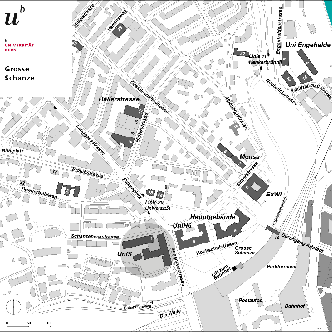 UniS map