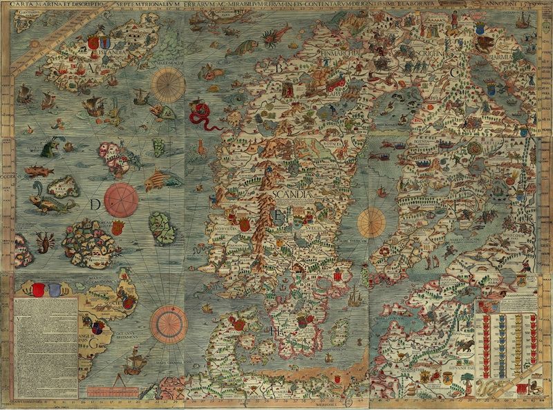 Olaus Magnus Carta Marina