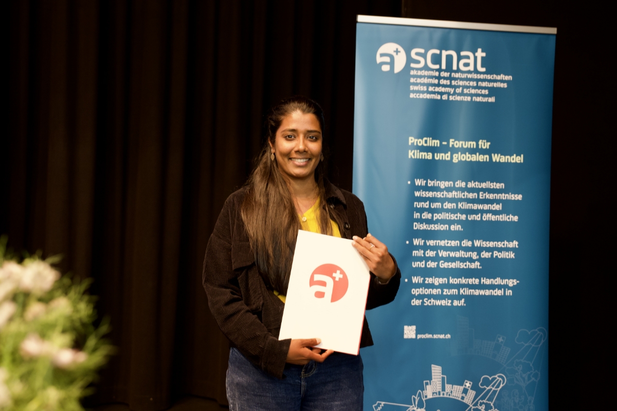 Madushika Sewwandi, PhD student at the Marine biogeochemistry and pollutants group. Photograph: Andres Jordi